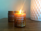 Whiskey Ginger Soy Candle- 8oz Amber Jar