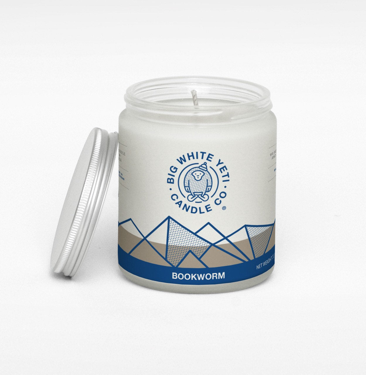 Bookworm Soy Candle - 6oz tin or 8oz glass jar