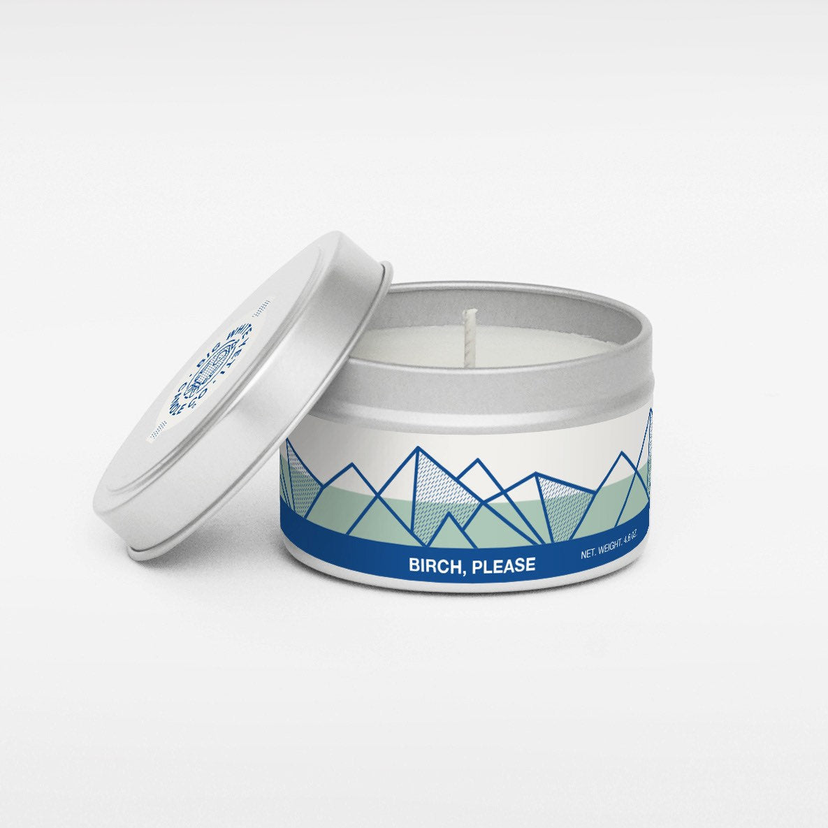 Birch, Please Soy Candle - 6oz tin or 8oz glass jar