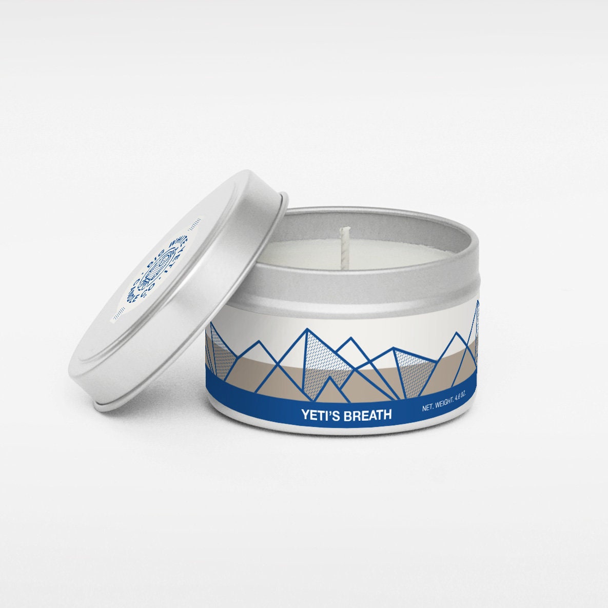 Yeti's Breath Soy Candle - 6oz tin or 8oz glass jar