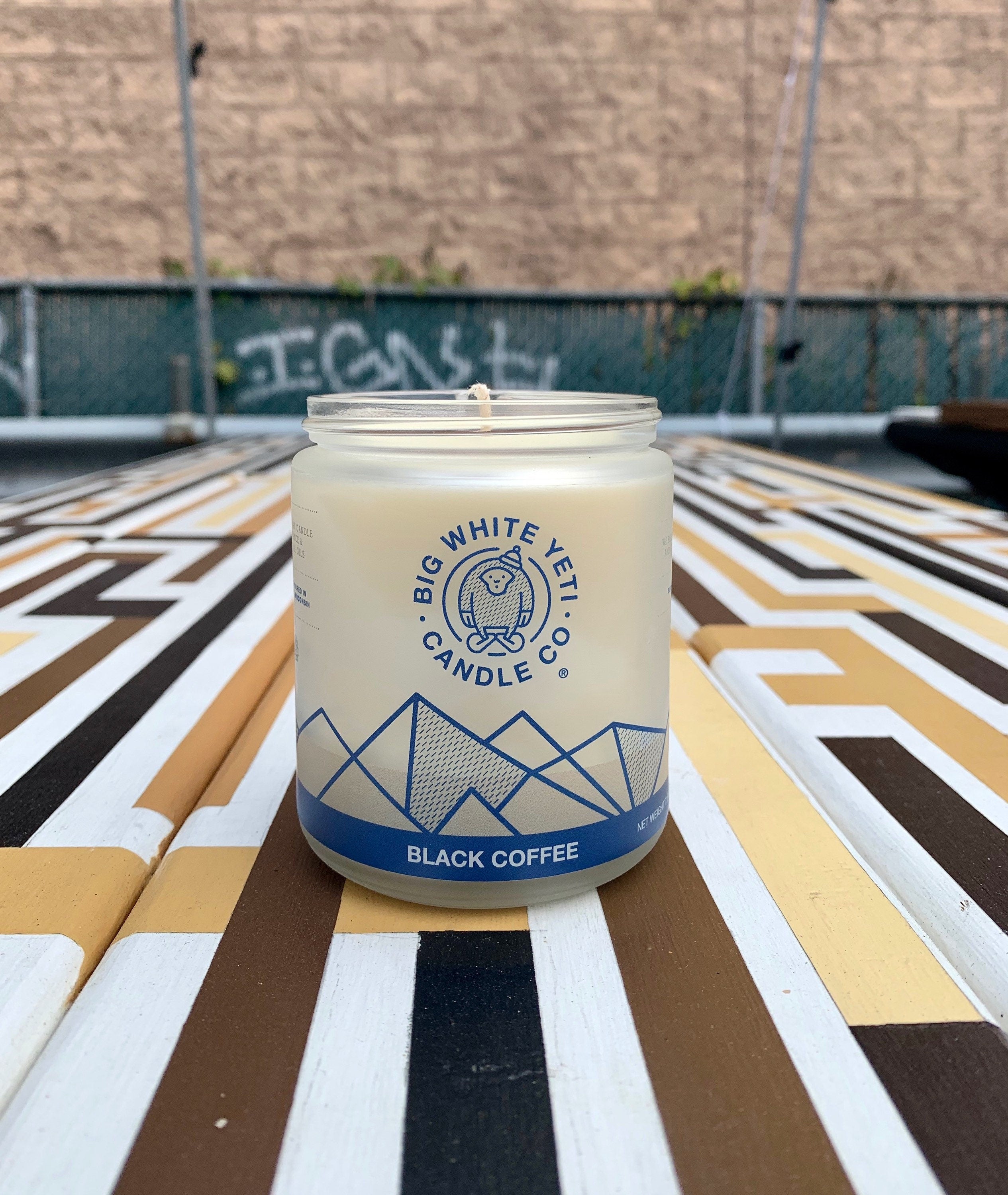 Black Coffee Soy Candle - 6oz tin or 8oz glass jar
