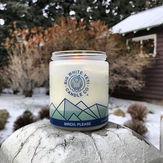 Birch, Please Soy Candle - 6oz tin or 8oz glass jar
