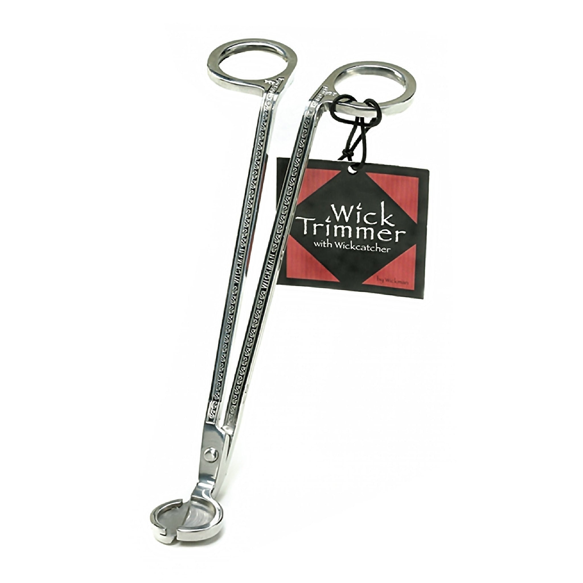Wickman Stainless Steel Polished Wick Trimmer, Silver