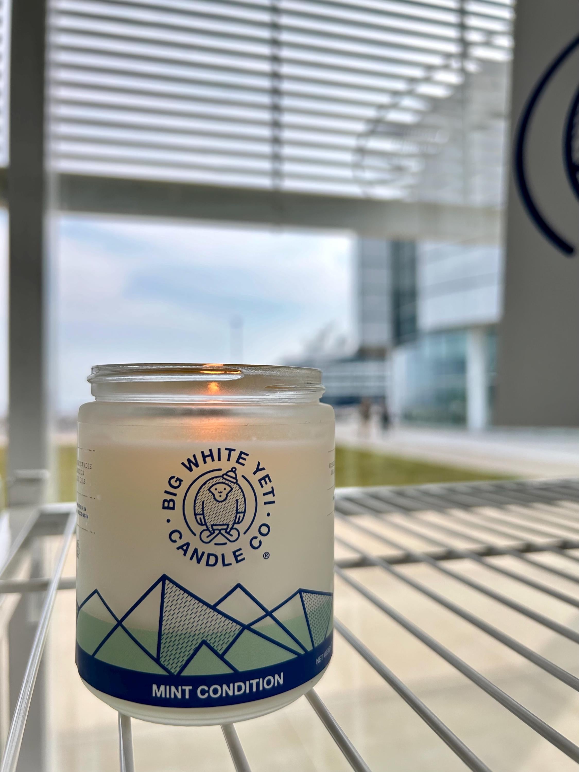 Mint Condition Soy Candle - 6oz tin or 8oz glass jar