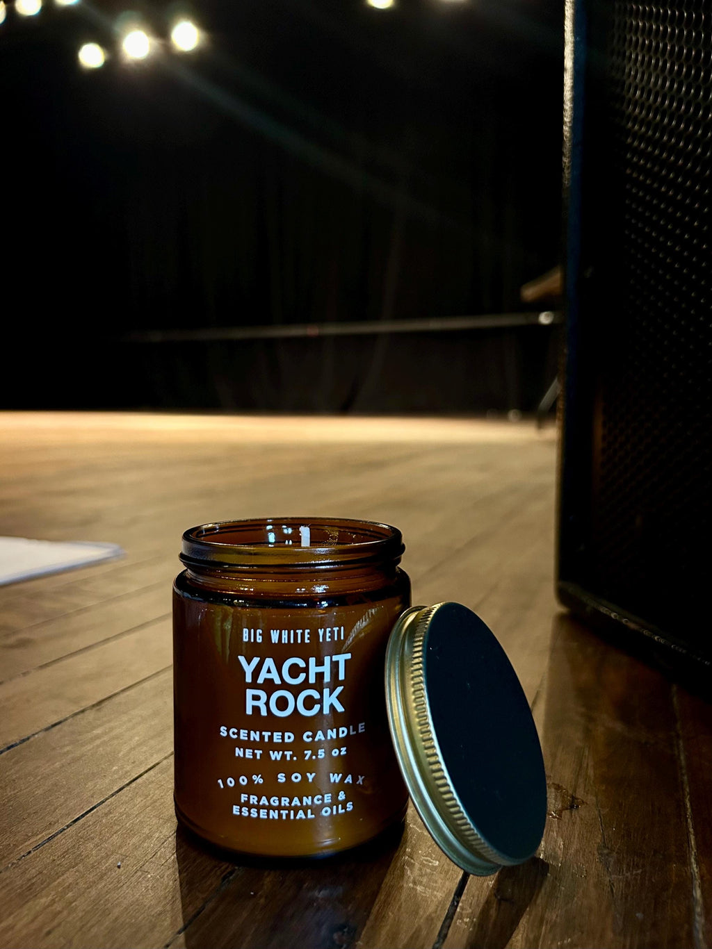 Yacht Rock Soy Candle- 8oz Amber Jar