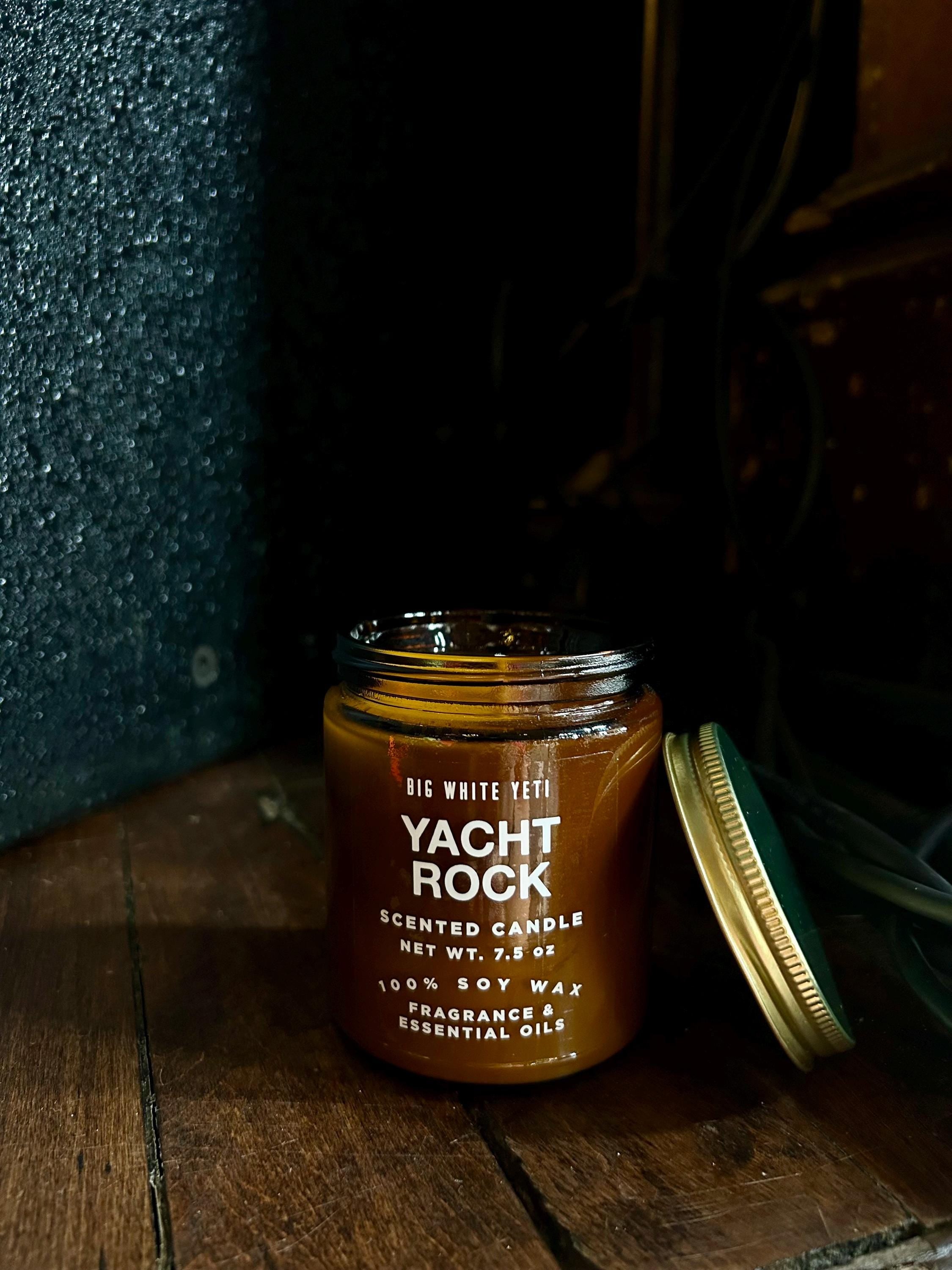 Yacht Rock Soy Candle- 8oz Amber Jar