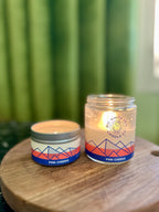 Pink Cheeks Soy Candle -  8oz glass jar, 6oz silver tin, or flameless reed diffuser